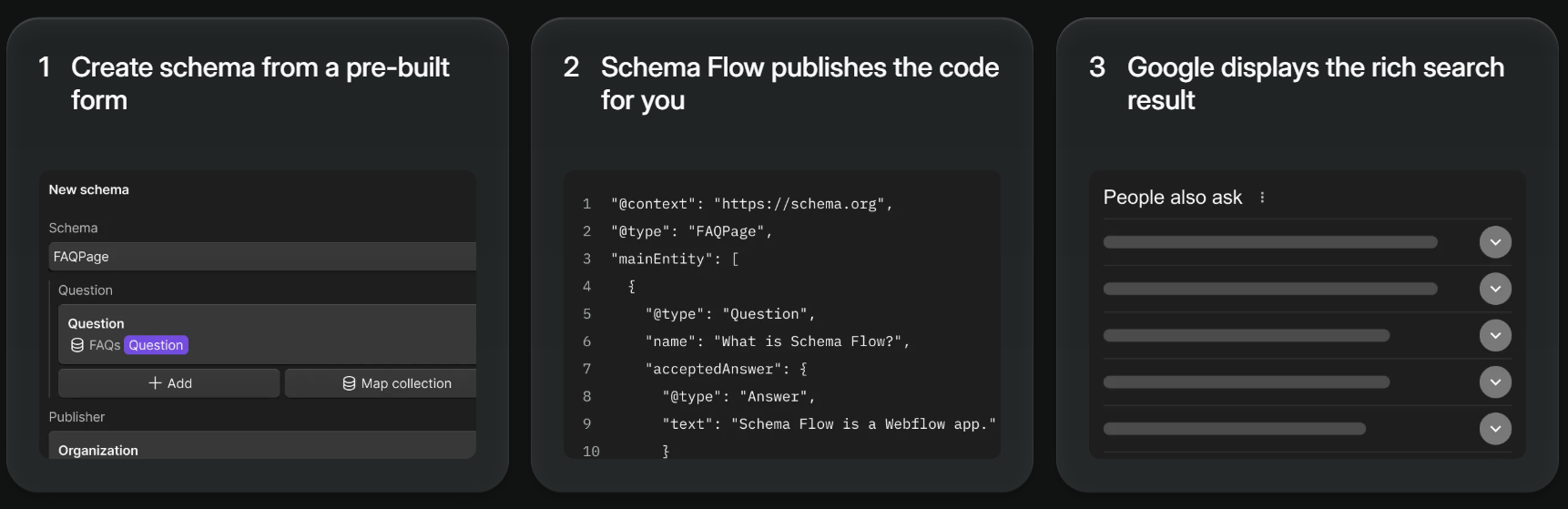 screenshot of Schema Flow